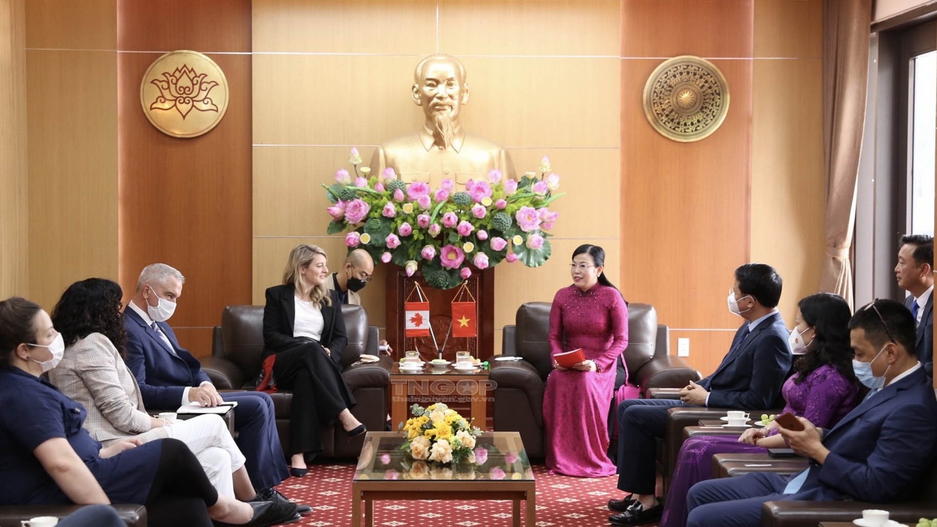 Những dự án do Canada tài trợ đã đóng góp hiệu quả vào quá trình phát triển kinh tế-xã hội của tỉnh Thái Nguyên