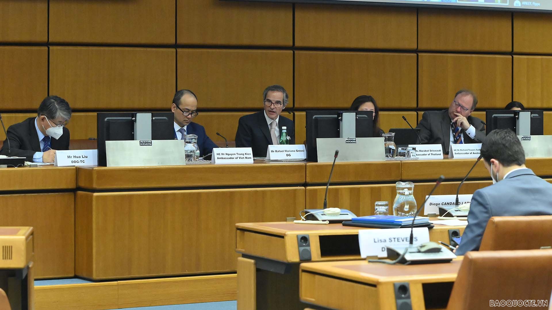 Đại sứ Nguyễn Trung Kiên, Đại diện thường trực Việt Nam tại Cơ quan Năng lượng nguyên tử quốc tế tham dự cuộc họp RCA lần thứ 44.