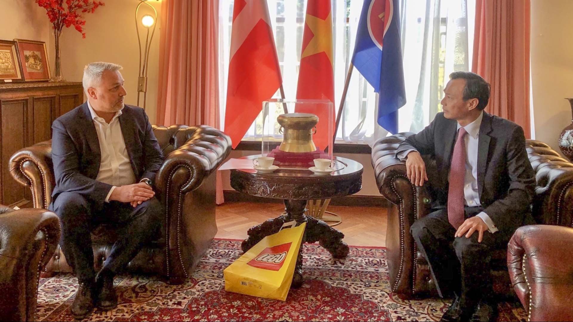 Đại sứ quán Việt Nam luôn đồng hành, hỗ trợ Tập đoàn Lego và các doanh nghiệp Đan Mạch