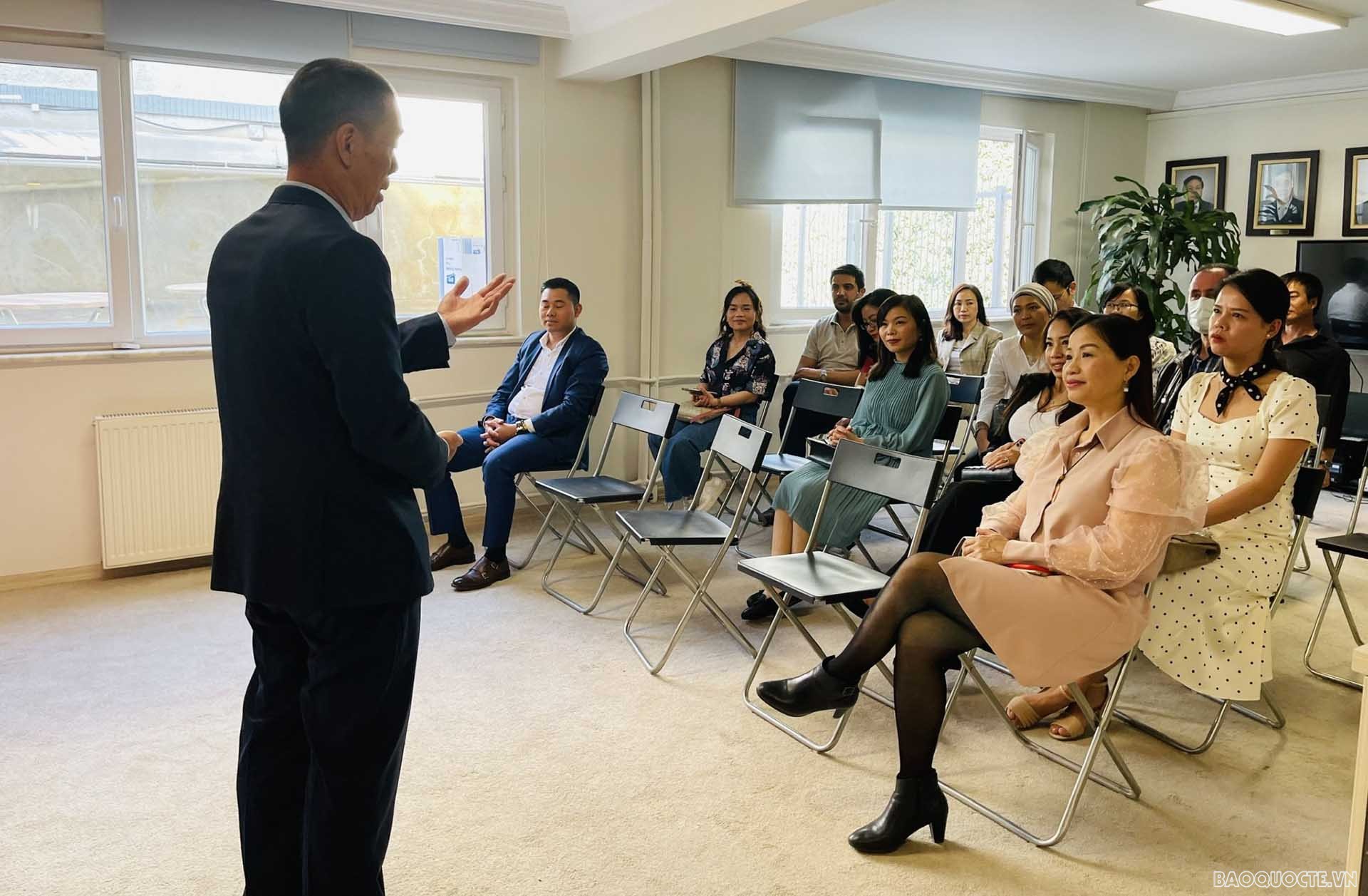 Đại sứ Đỗ Sơn Hải cho biết sẽ tích cực triển khai các hoạt động kết nối cộng đồng trong thời gian tới.