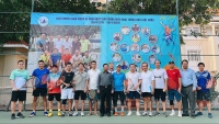 Giải tennis chào mừng 47 năm ngày thống nhất đất nước tại Campuchia