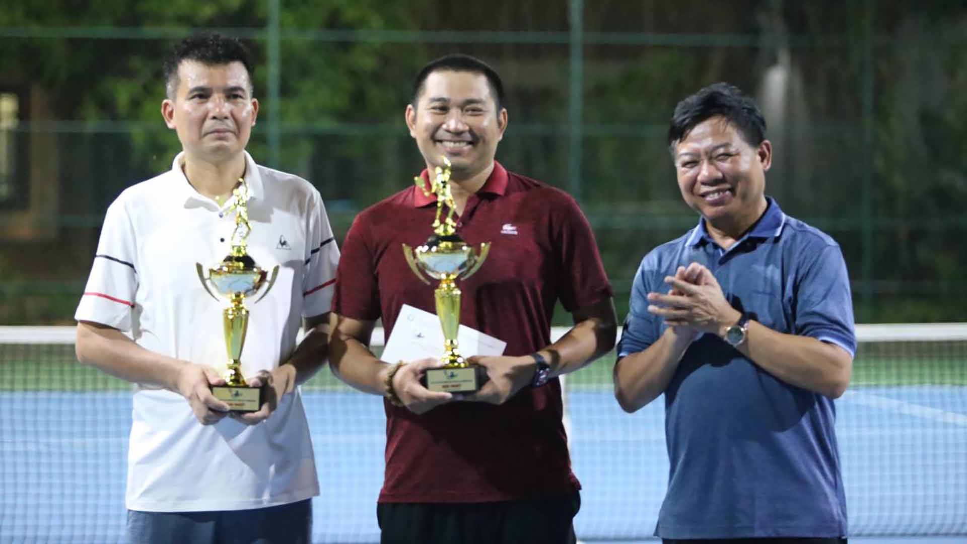 Giải tennis chào mừng 47 năm ngày thống nhất đất nước tại Campuchia