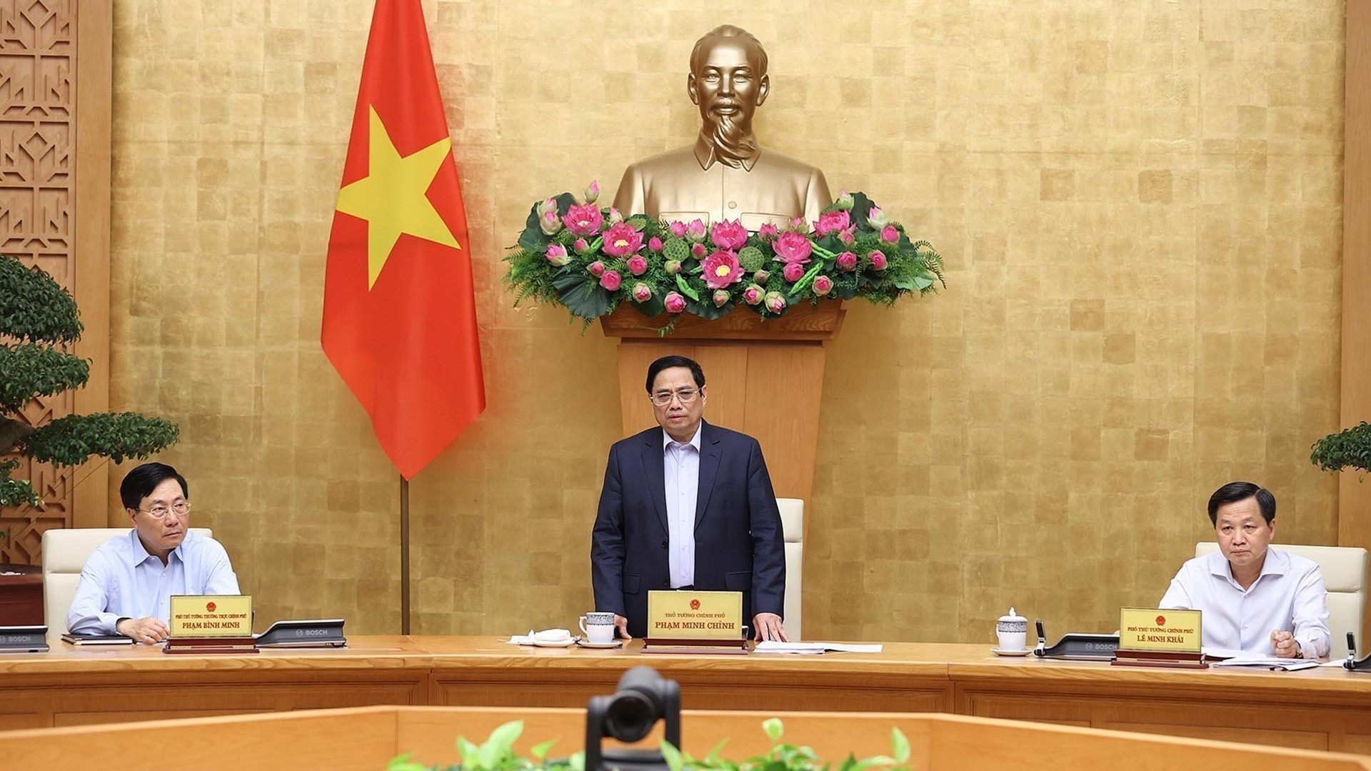 Thủ tướng Phạm Minh Chính chủ trì phiên họp Chính phủ thường kỳ tháng 4/2022