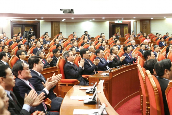 phat bieu cua tong bi thu chu tich nuoc nguyen phu trong be mac hoi nghi trung uong 12