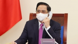 Thủ tướng Phạm Minh Chính điện đàm với Thủ tướng Thái Lan Prayut Chan-o-cha