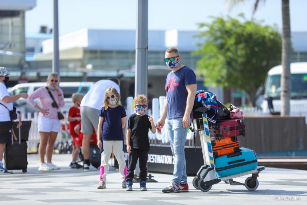 Khách du lịch đến Maldives. (Nguồn: PSM News) Khách du lịch đến Maldives. (Nguồn: PSM News)