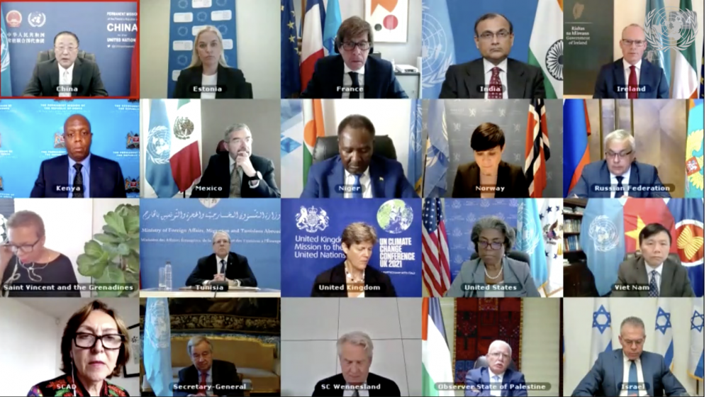 Hội đồng Bảo an tổ chức cuộc họp lần thứ ba trong tuần về tình hình Trung Đông, bao gồm vấn đề Palestine do những diễn biến căng thẳng leo thang giữa Israel và Palestine