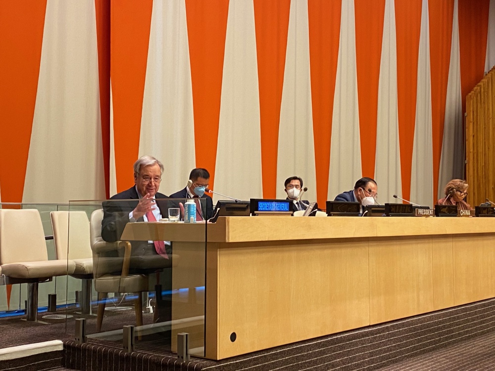 Hội đồng Bảo an LHQ đã tổ chức đối thoại không chính thức với ông António Guterres, ứng cử viên Tổng Thư ký LHQ nhiệm kỳ 2022-2026. Hội đồng Bảo an LHQ đã tổ chức đối thoại không chính thức với ông António Guterres, ứng cử viên Tổng Thư ký LHQ nhiệm kỳ 2022-2026.