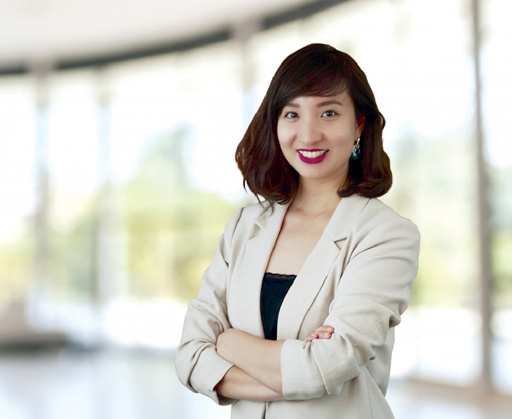 Giám đốc Bộ phận cho Cho thuê Thương mại Hoàng Nguyệt Minh.