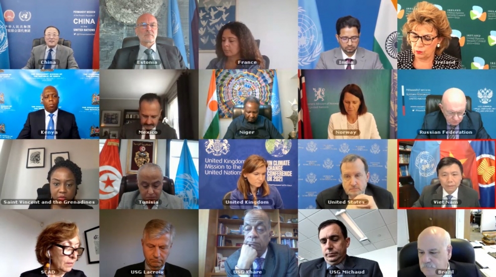 Hội đồng Bảo an Liên hợp quốc tổ chức thảo luận mở về ‘Hoạt động gìn giữ hòa bình LHQ: Tăng cường an toàn và an ninh cho nhân viên gìn giữ hòa bình’. 