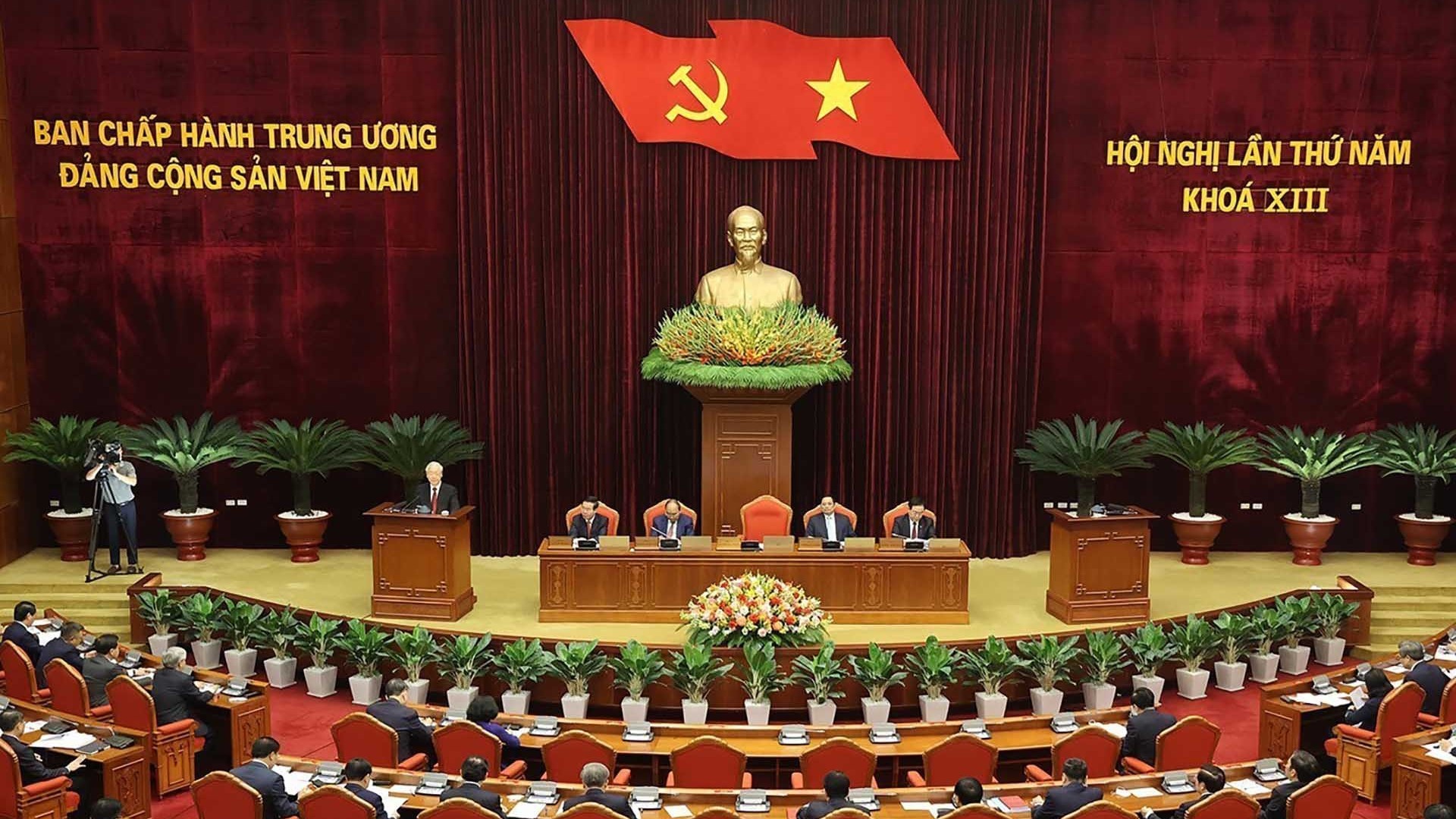 Khai mạc trọng thể Hội nghị lần thứ năm Ban Chấp hành Trung ương Đảng khóa XIII