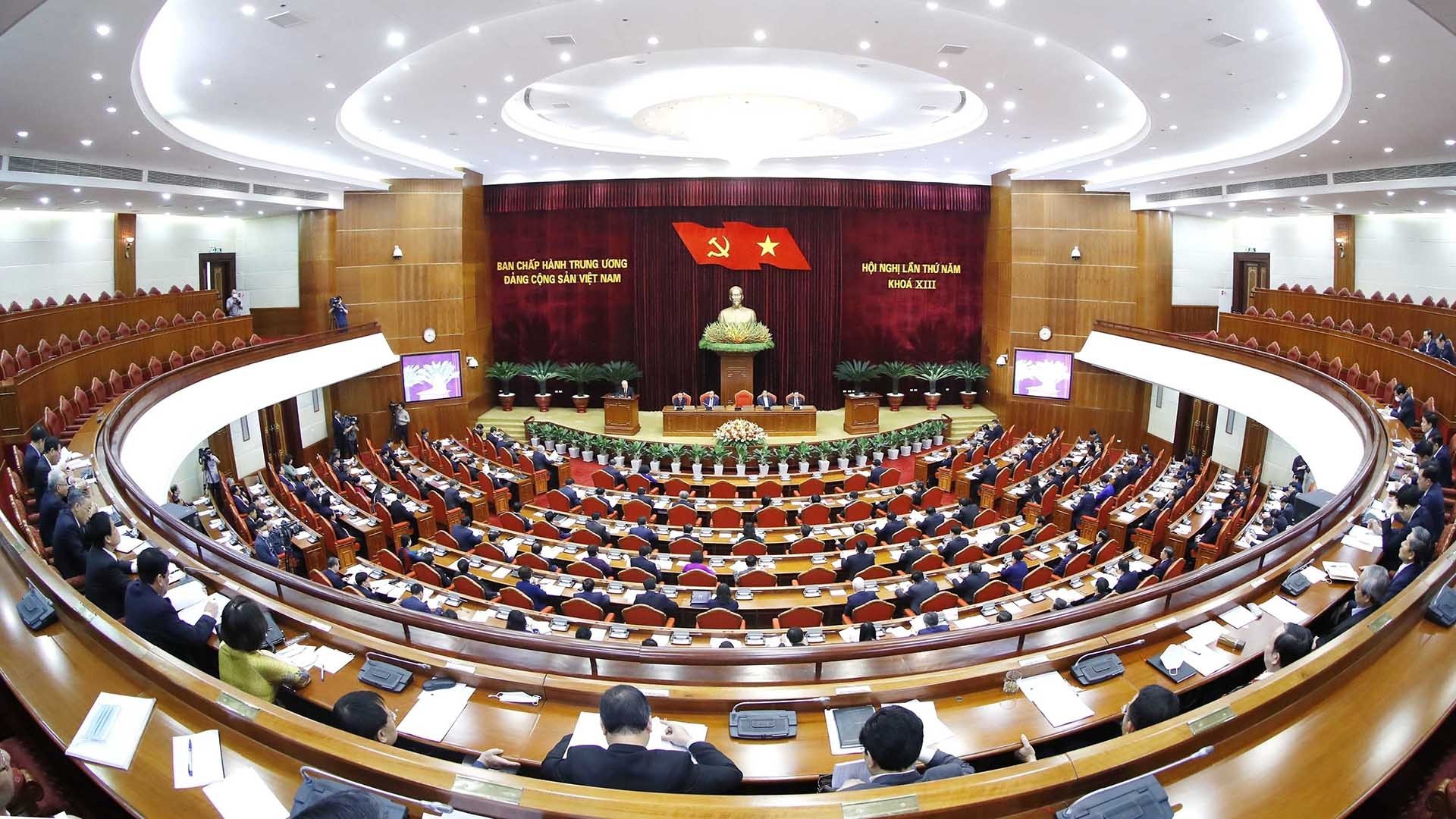 Ngày làm việc thứ ba Hội nghị Trung ương 5 khóa XIII