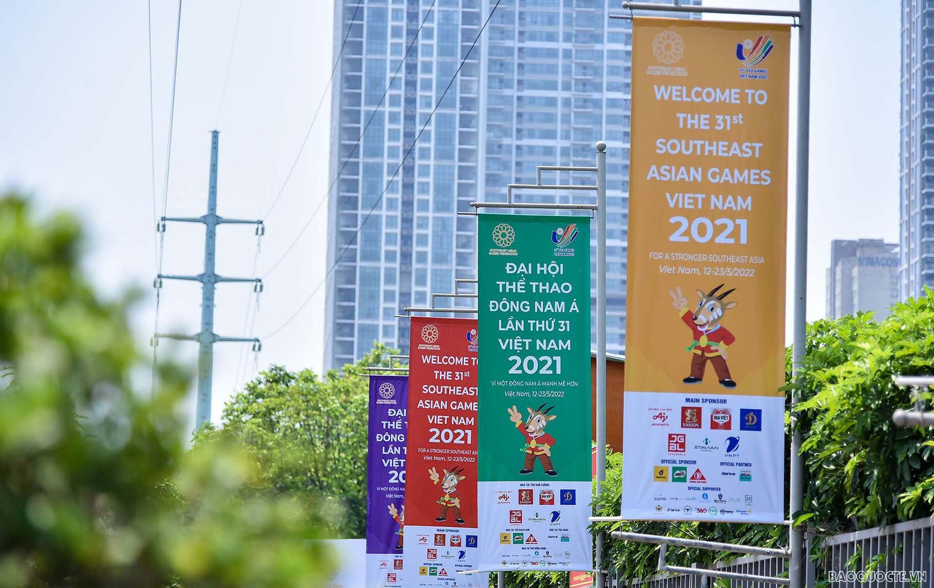 Đồng hành cùng Sự kiện SEA Games 31 chính thức diễn ra từ 12-23/5. (Ảnh: Nguyễn Hồng)viên tại SEA Games 31 Đồng hành cùng Sự kiện SEA Games 31 chính thức diễn ra từ 12-23/5. (Ảnh: Nguyễn Hồng)viên tại SEA Games 31