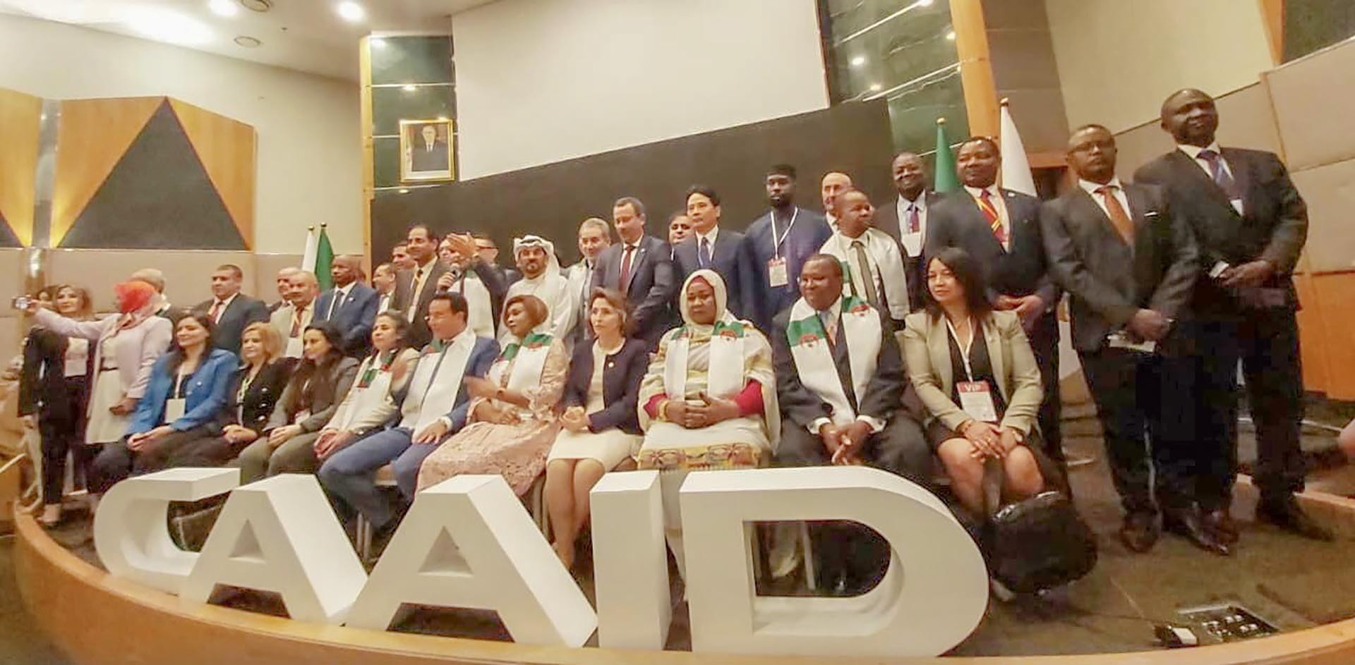 Các đại biểu tham dự lễ khai mạc Diễn đàn đầu tư và thương mại châu Phi lần thứ 8.