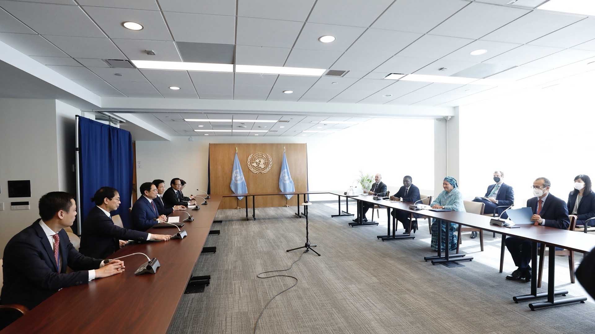 Việt Nam cam kết sẽ tiếp tục phát huy vai trò, đóng góp tích cực và xây dựng hơn nữa vào công việc chung của LHQ