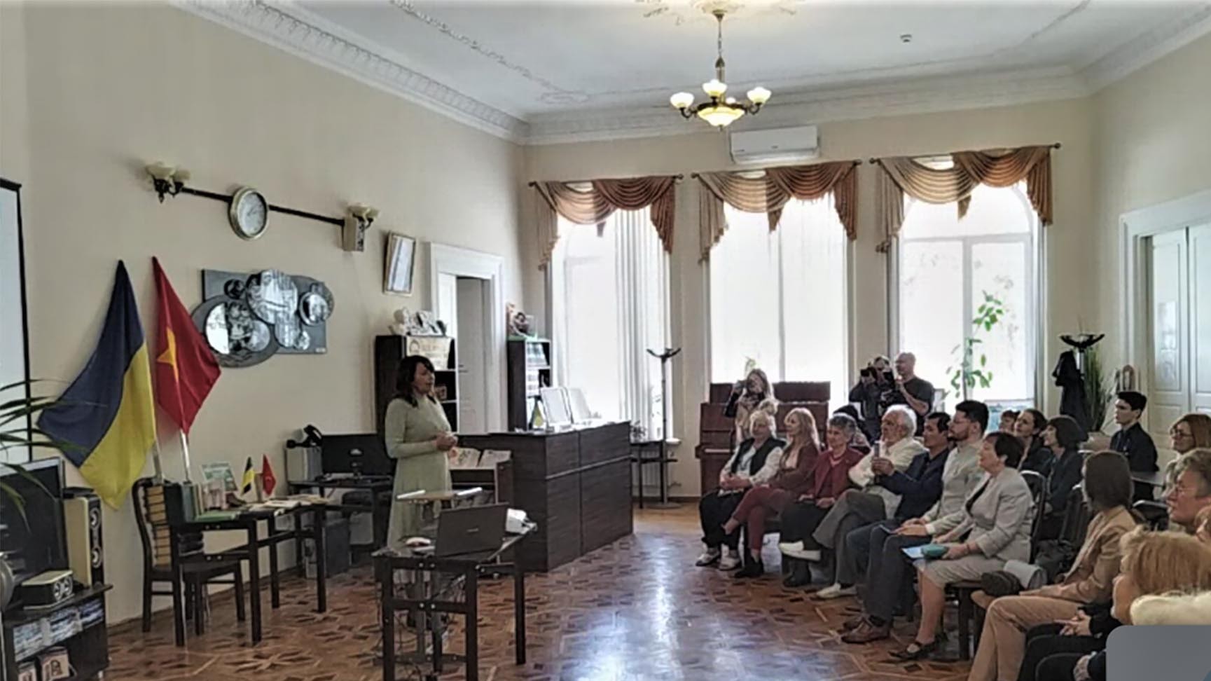 Kỷ niệm 132 năm ngày sinh Chủ tịch Hồ Chí Minh ở Ukraine