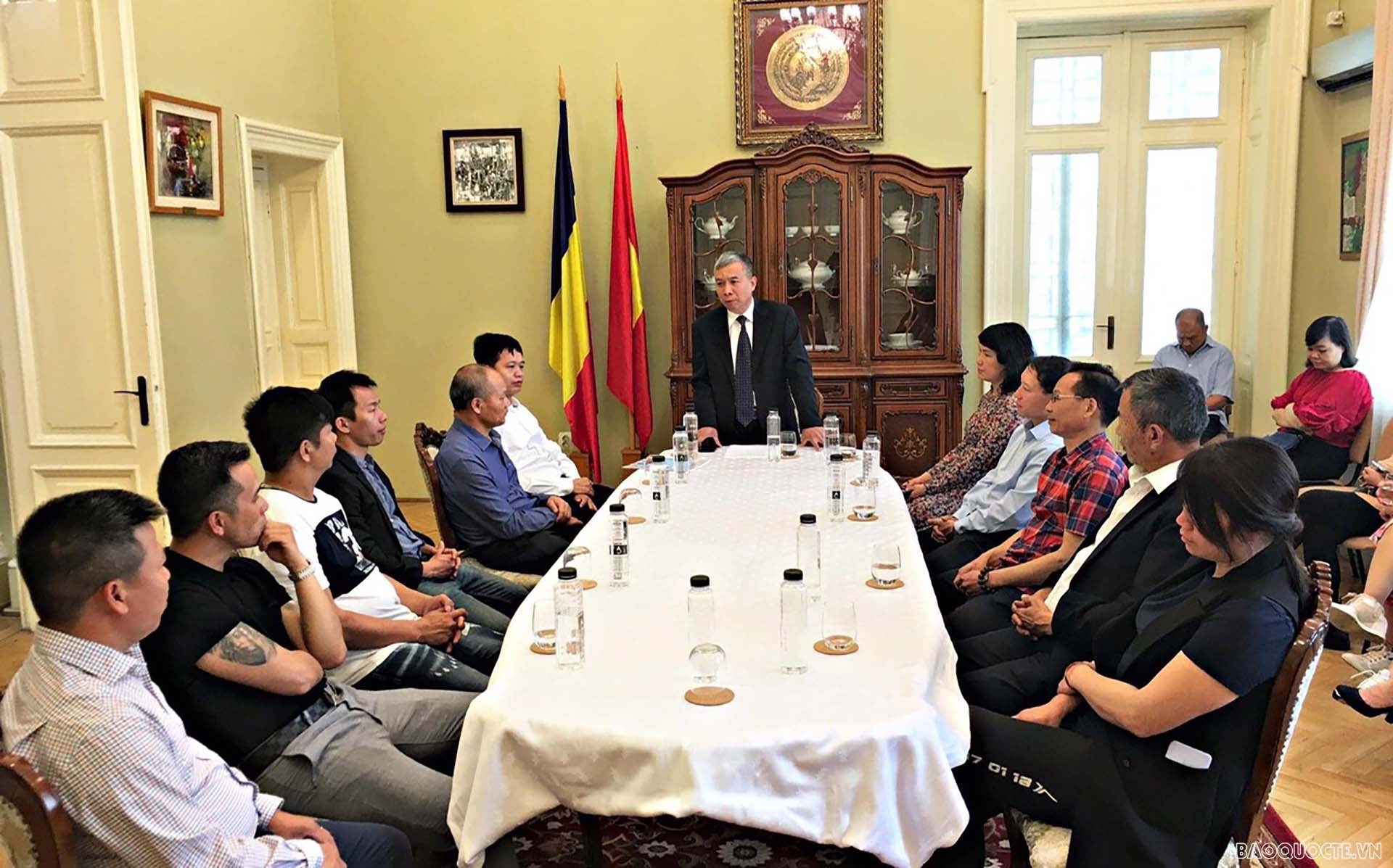 Đại sứ Đặng Trần Phong phát biểu tại sự kiện