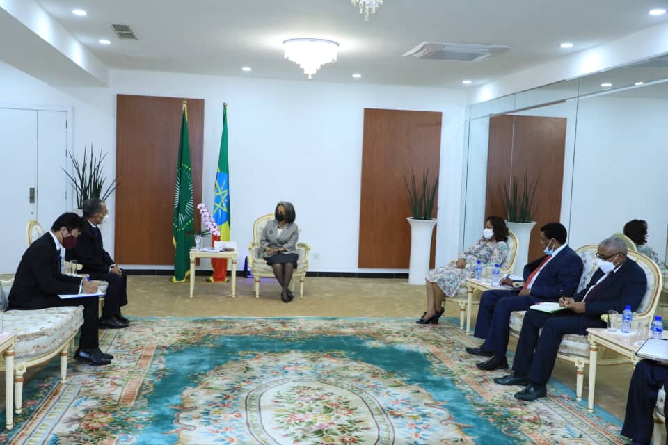 Đại sứ Nguyễn Nam Tiến trình Thư ủy nhiệm lên Tổng thống Ethiopia Đại sứ Nguyễn Nam Tiến trình Thư ủy nhiệm lên Tổng thống Ethiopia