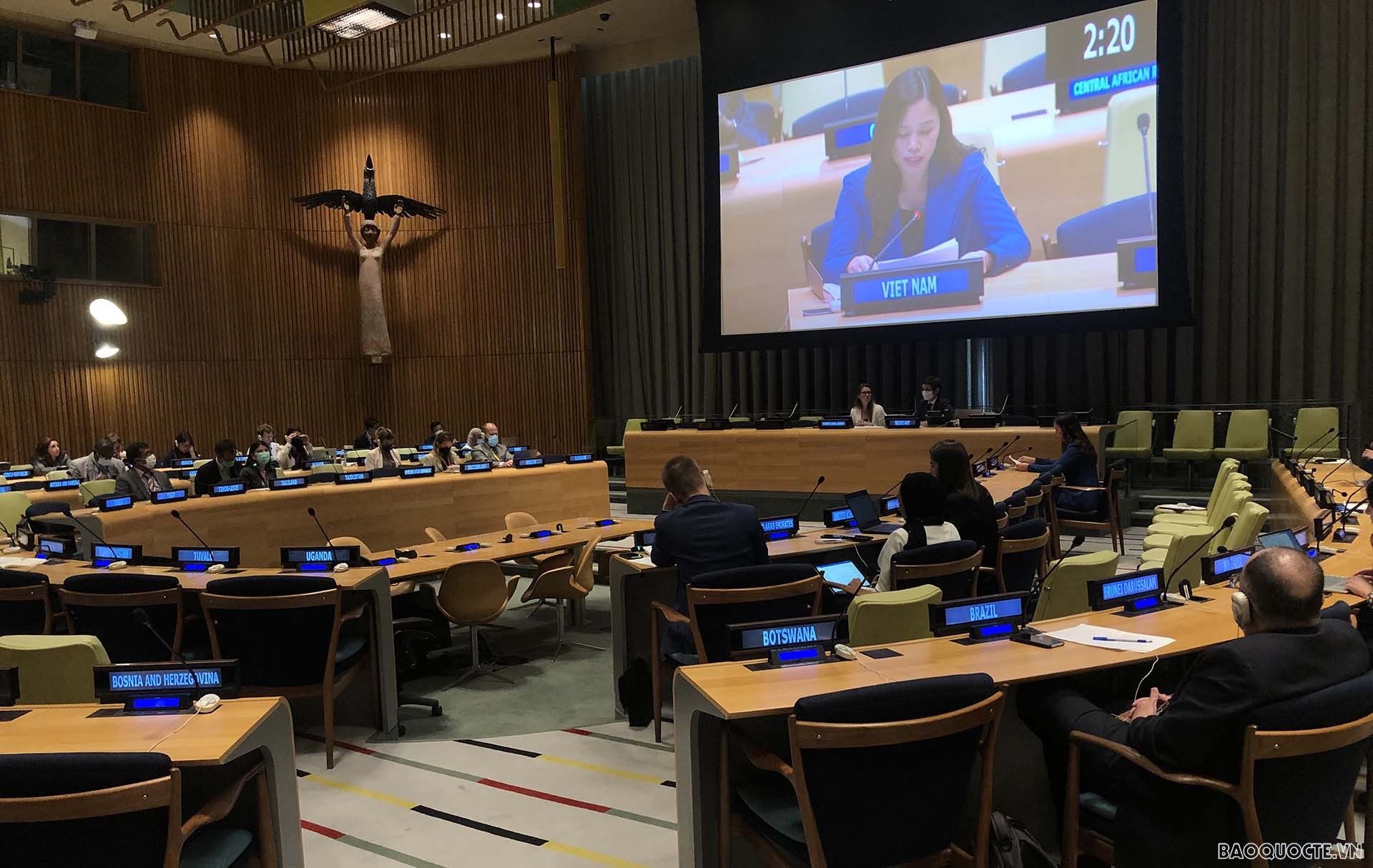 Đại hội đồng Liên hợp quốc thảo luận định kỳ về tình hình Myanmar Đại hội đồng Liên hợp quốc thảo luận định kỳ về tình hình Myanmar