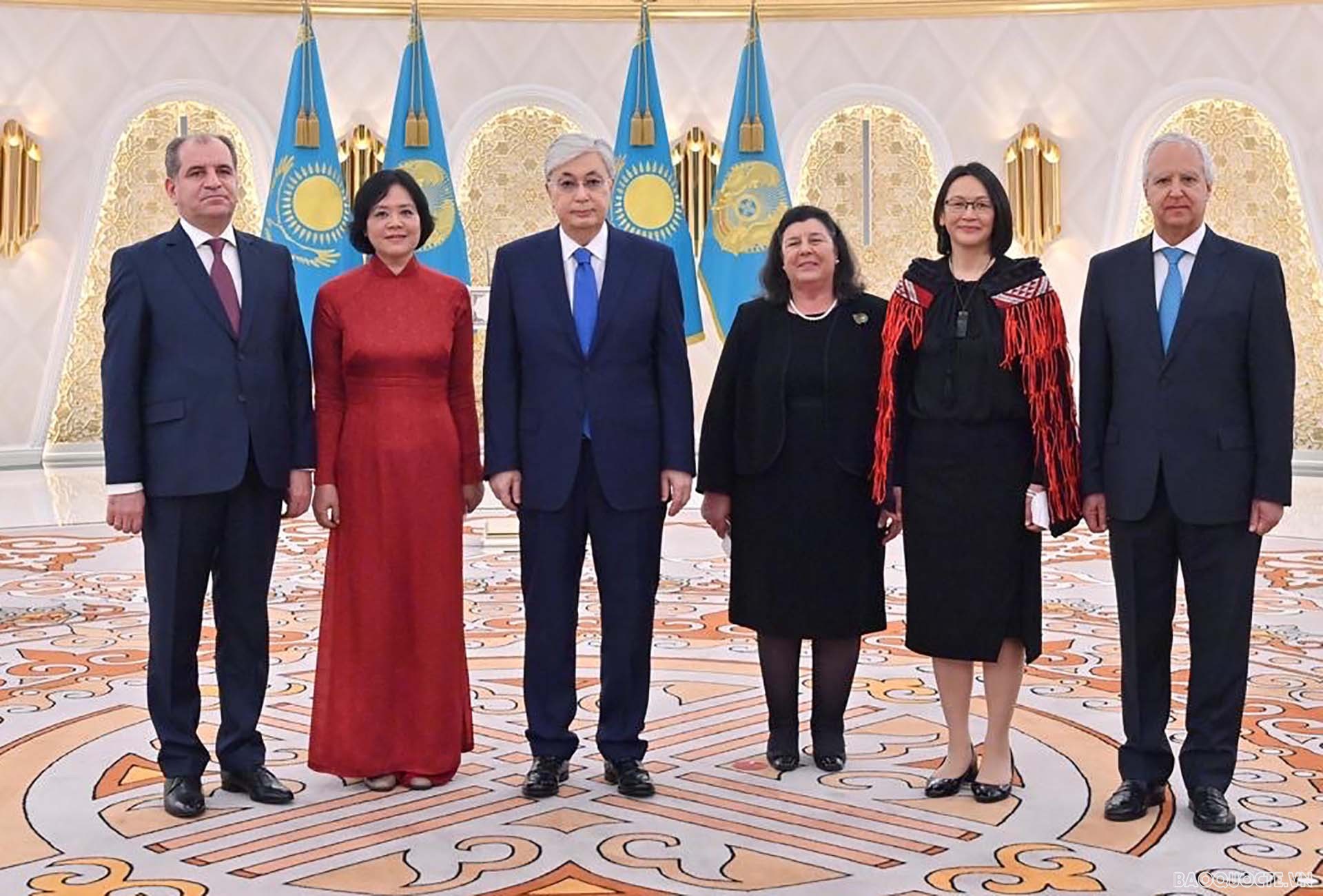 Đại sứ Phạm Thái Như Mai trình Thư ủy nhiệm lên Tổng thống Kazakhstan Đại sứ Phạm Thái Như Mai trình Thư ủy nhiệm lên Tổng thống Kazakhstan