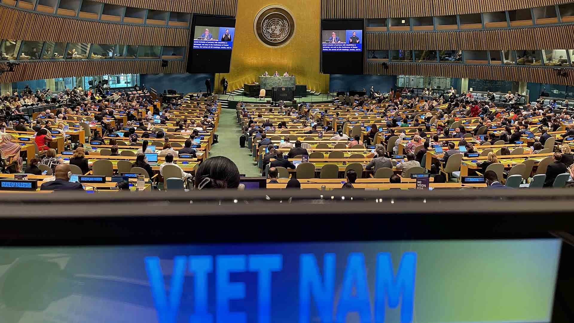 Việt Nam luôn coi trọng việc thúc đẩy và bảo vệ các quyền và lợi ích của người khuyết tật