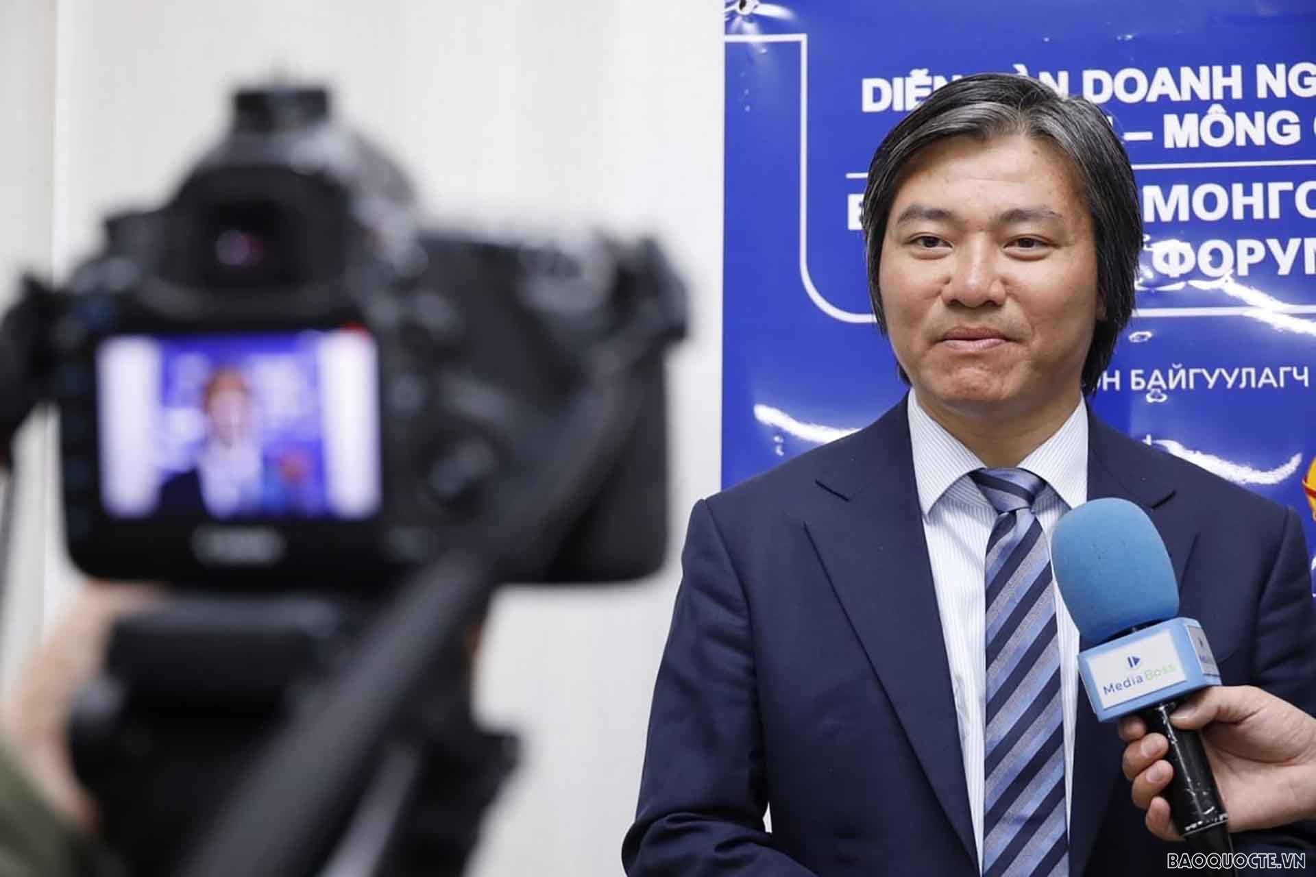 Ông Nguyễn Thành An, đại diện doanh nghiệp Việt Nam.