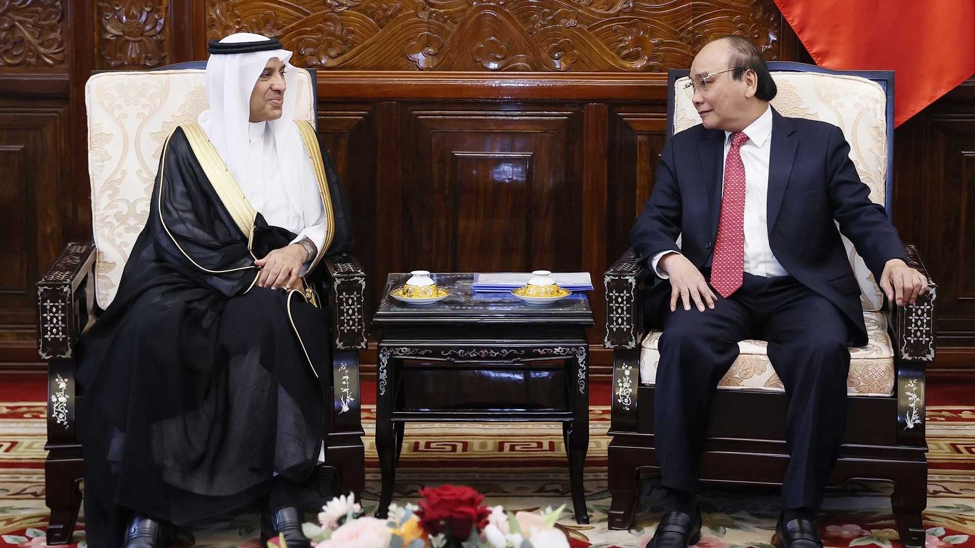 Chủ tịch nước Nguyễn Xuân Phúc tiếp Đại sứ các nước Saudi Arabia, Israel, Azerbaijan chào từ biệt