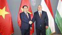 Chủ tịch Quốc hội Vương Đình Huệ hội kiến Thủ tướng Hungary Viktor Orban