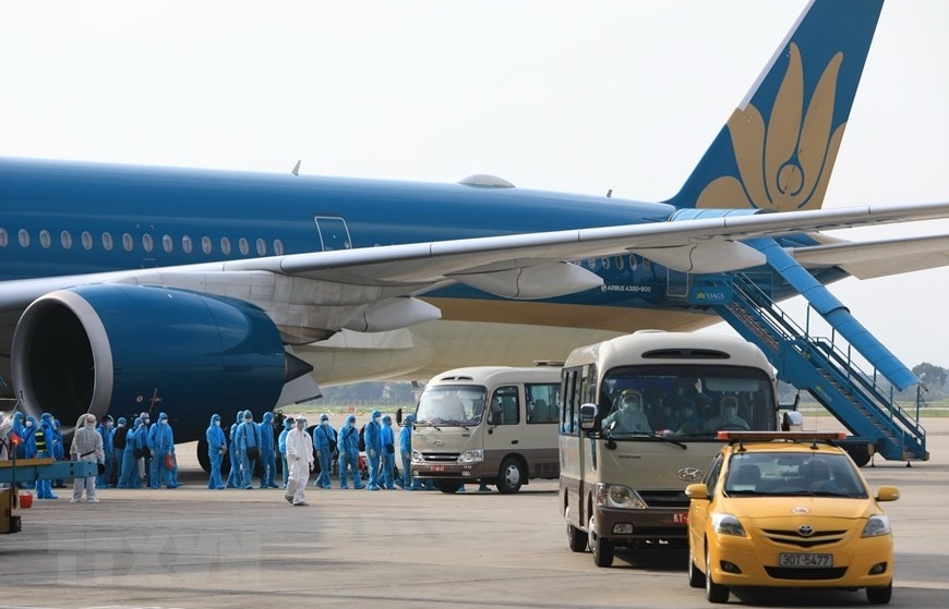 219 công dân Việt Nam từ Guinea Xích Đạo đã về nước an toàn