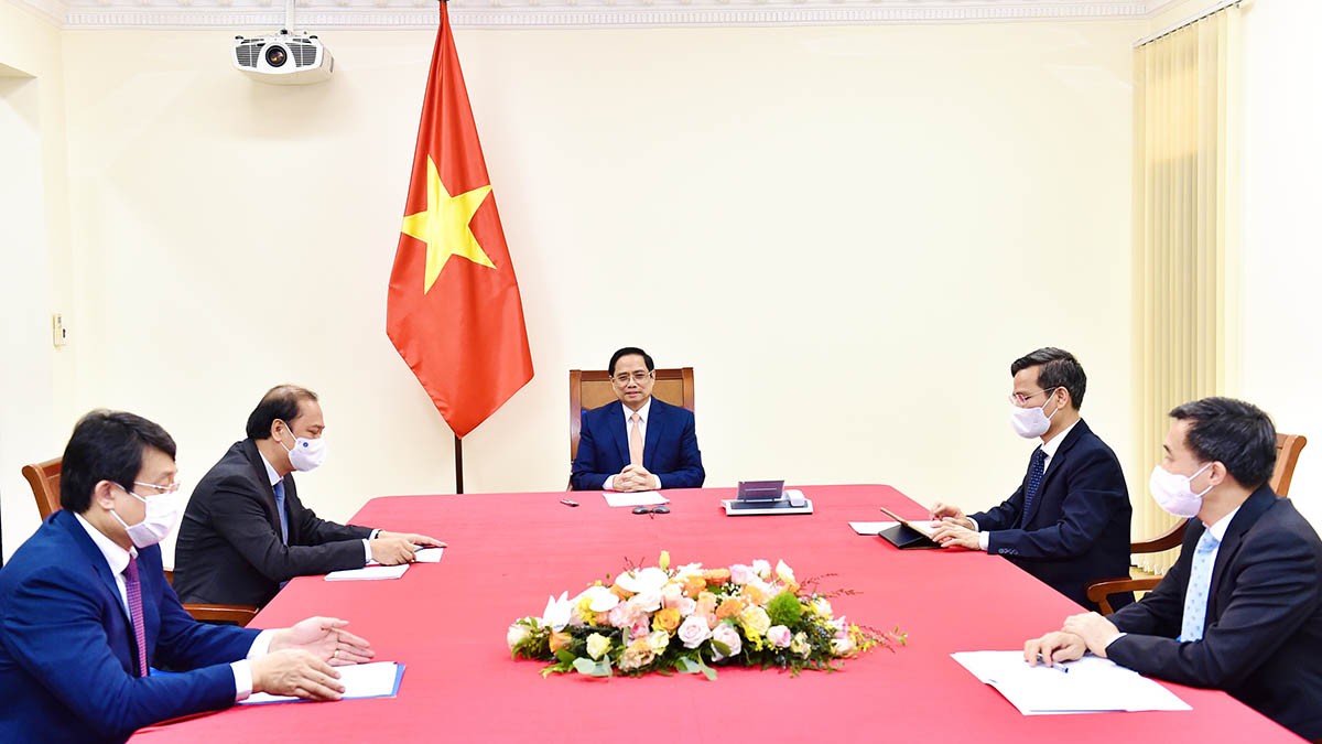 Thủ tướng bày tỏ ấn tượng và chúc mừng Cuba về kết quả tích cực trong việc nghiên cứu, phát triển các ứng viên vaccine chống Covid-19