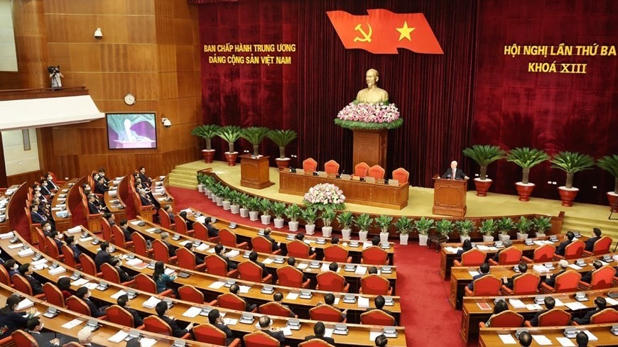 Ngày làm việc thứ tư Hội nghị lần thứ 3 Ban Chấp hành Trung ương Đảng khóa XIII