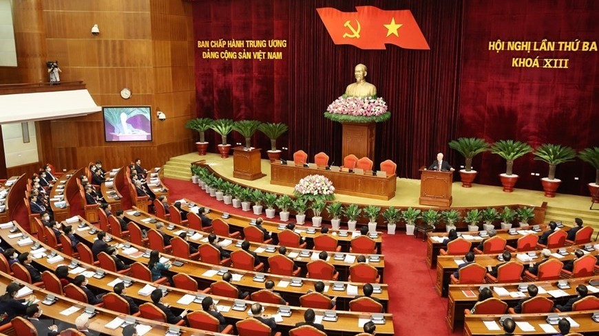 Thông báo Hội nghị lần thứ ba Ban Chấp hành Trung ương Đảng khóa XIII