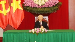 Tổng Bí thư Nguyễn Phú Trọng điện đàm với Bí thư thứ nhất Đảng Cộng sản Cuba