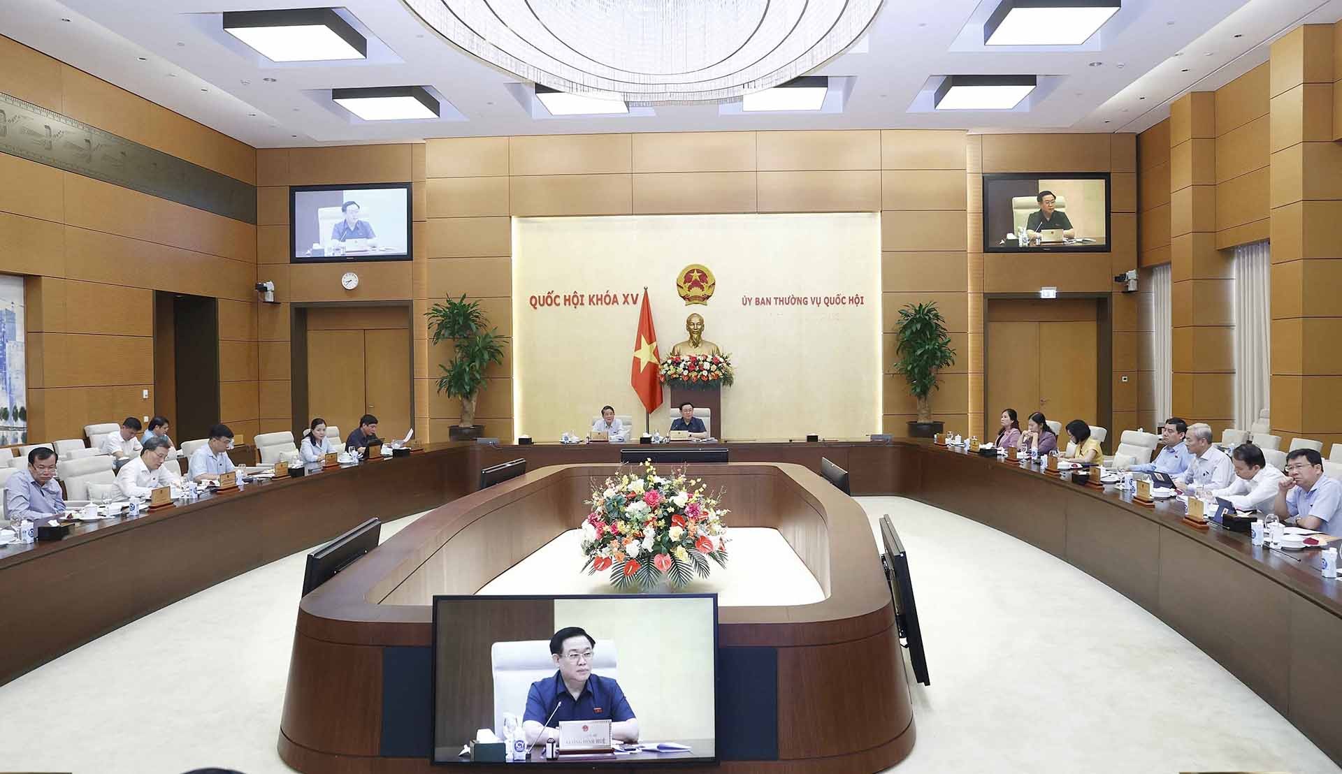 Quang cảnh cuộc họp. (Nguồn: TTXVN) Quang cảnh cuộc họp. (Nguồn: TTXVN)