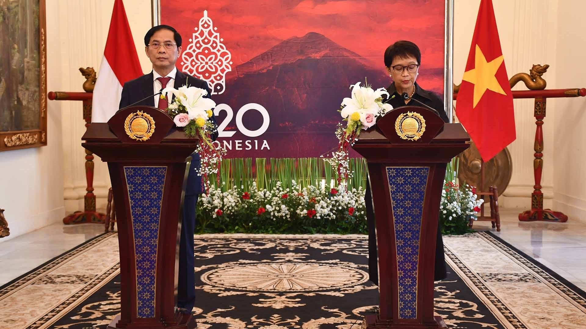 Việt Nam-Indonesia: Phát triển quan hệ song phương mạnh mẽ hơn