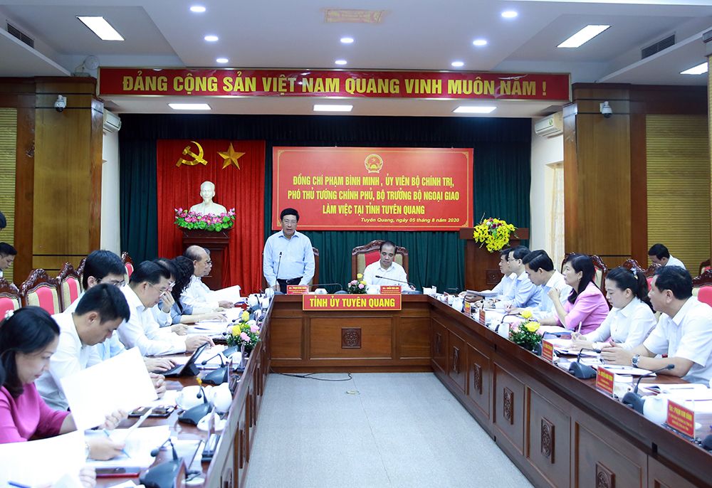 pho thu tuong pham binh minh lam viec voi tinh tuyen quang 1