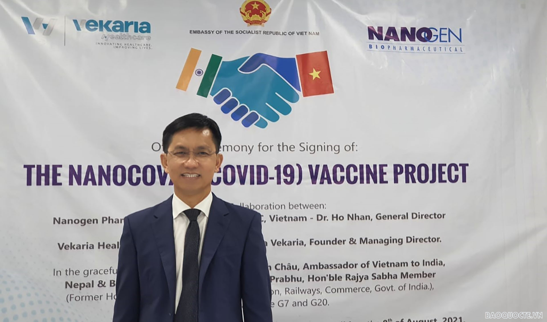 ông Hồ Nhân, Tổng giám đốc Công ty Nanogen. ông Hồ Nhân, Tổng giám đốc Công ty Nanogen.