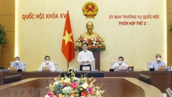 Chủ tịch Quốc hội Vương Đình Huệ chủ trì Phiên họp thứ 2 của Ủy ban Thường vụ Quốc hội