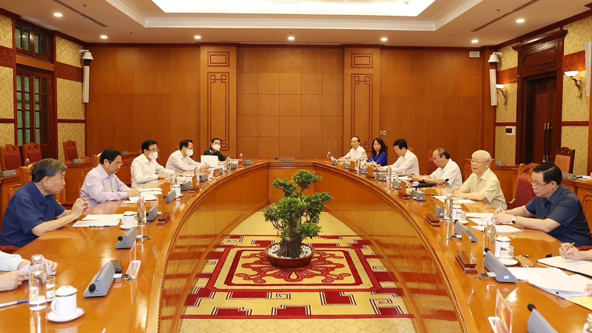 Toàn cảnh buổi họp. (Nguồn: TTXVN)