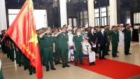 Lễ truy điệu và an táng Anh hùng Lực lượng vũ trang nhân dân Kostas Sarantidis-Nguyễn Văn Lập