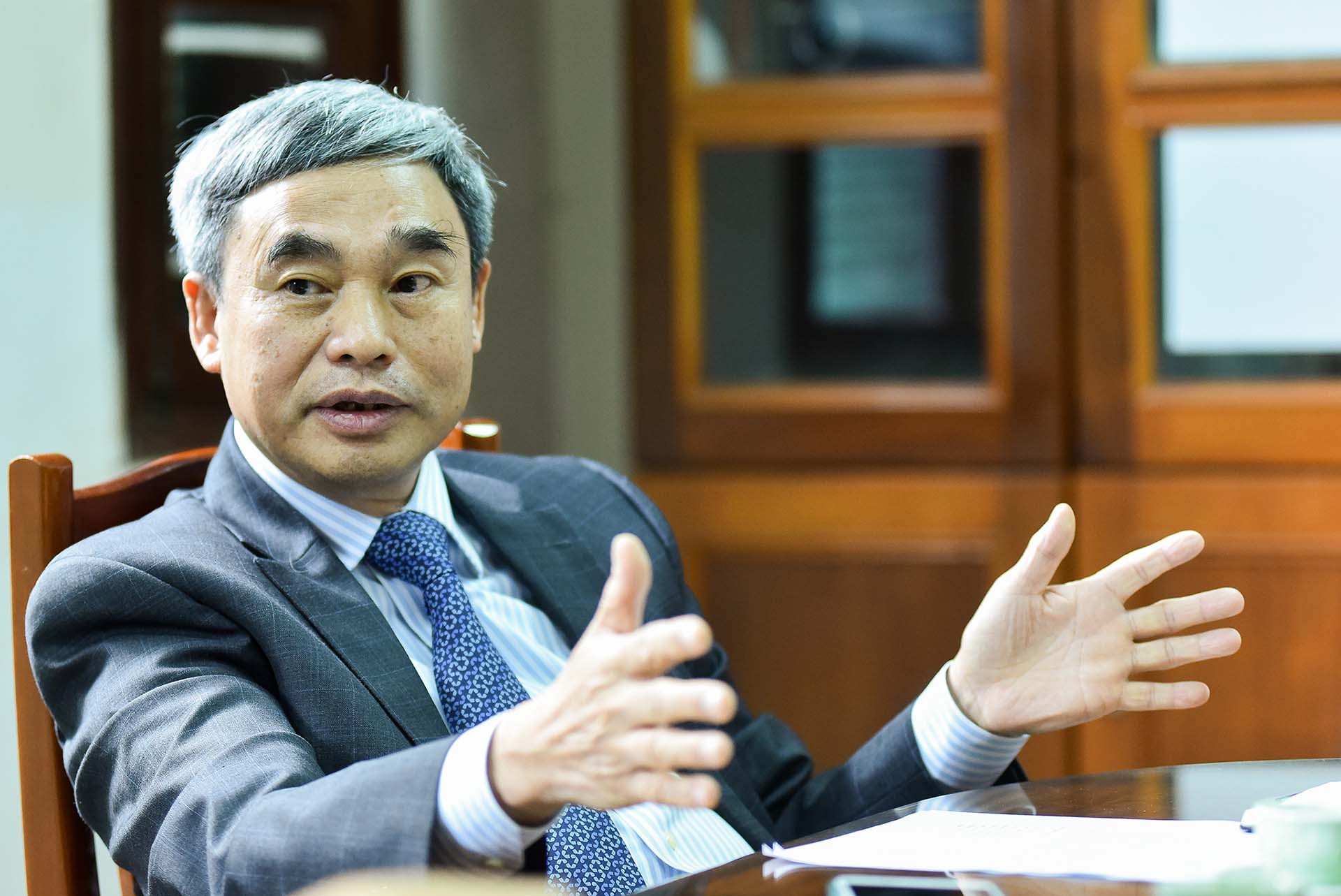 Đại sứ Hồ Xuân Sơn, nguyên Ủy viên Trung ương Đảng, Thứ trưởng Thứ nhất Bộ Ngoại giao, Chủ nhiệm Ủy ban Biên giới Quốc gia. (Ảnh: Nguyễn Hồng)