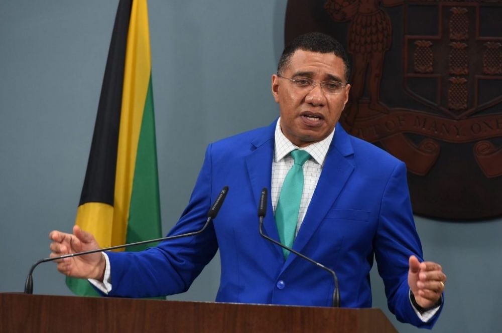 Thủ tướng Jamaica Andrew Holness. Ảnh: buzz-caribbean.com dien-mung-thu-tuong-jamaica