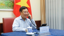 Phó Thủ tướng, Bộ trưởng Ngoại giao Phạm Bình Minh điện đàm với Bộ trưởng Ngoại giao Đức Heiko Maas