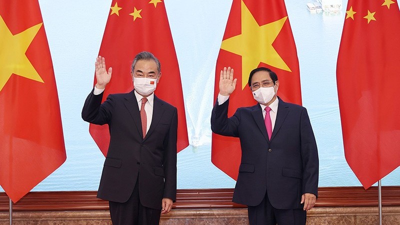 Thủ tướng Phạm Minh Chính tiếp Ủy viên Quốc vụ, Bộ trưởng Ngoại giao Trung Quốc