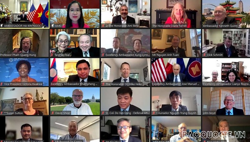 Buổi lễ có sự tham dự của gần 200 khách mời từ chính quyền, Quốc hội, Ngoại giao đoàn, doanh nghiệp, học giả, các tổ chức phi chính phủ và cộng đồng người Việt Nam tại Hoa Kỳ. Buổi lễ có sự tham dự của gần 200 khách mời từ chính quyền, Quốc hội, Ngoại giao đoàn, doanh nghiệp, học giả, các tổ chức phi chính phủ và cộng đồng người Việt Nam tại Hoa Kỳ.