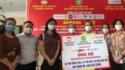 Thầm lặng bóng áo nâu sòng trong cuộc chiến chống Covid-19