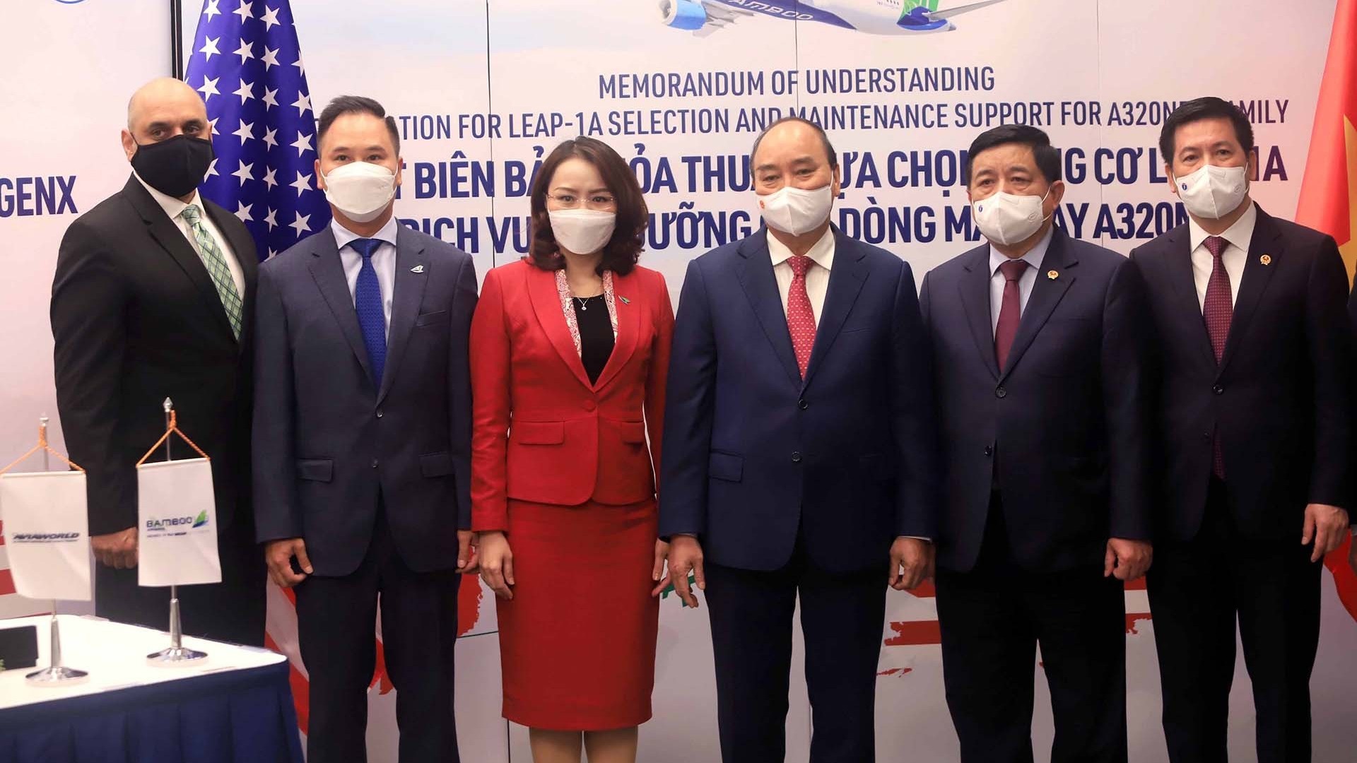 Chủ tịch nước Nguyễn Xuân Phúc tiếp các tập đoàn, doanh nghiệp Hoa Kỳ