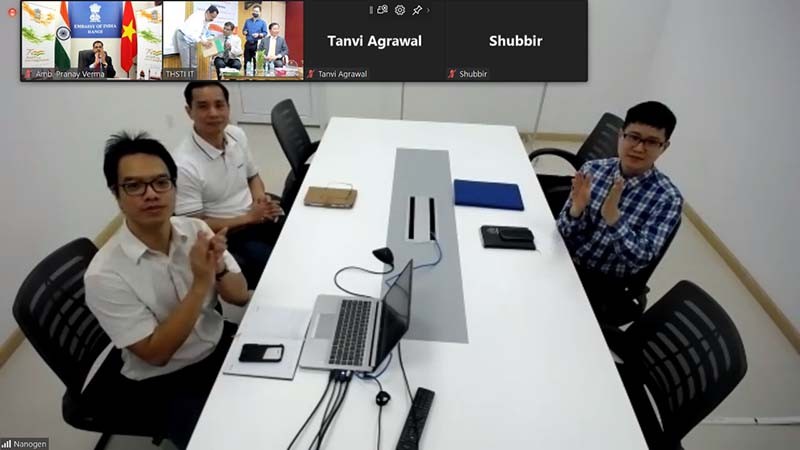 Công ty Cổ phần Công nghệ Sinh học dược Nanogen của Việt Nam.