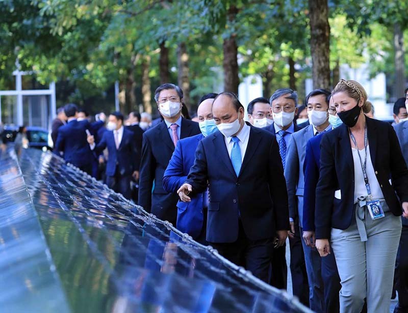 Chủ tịch nước Nguyễn Xuân Phúc gặp Tổng thống Đức Frank-Walter Steinmeier