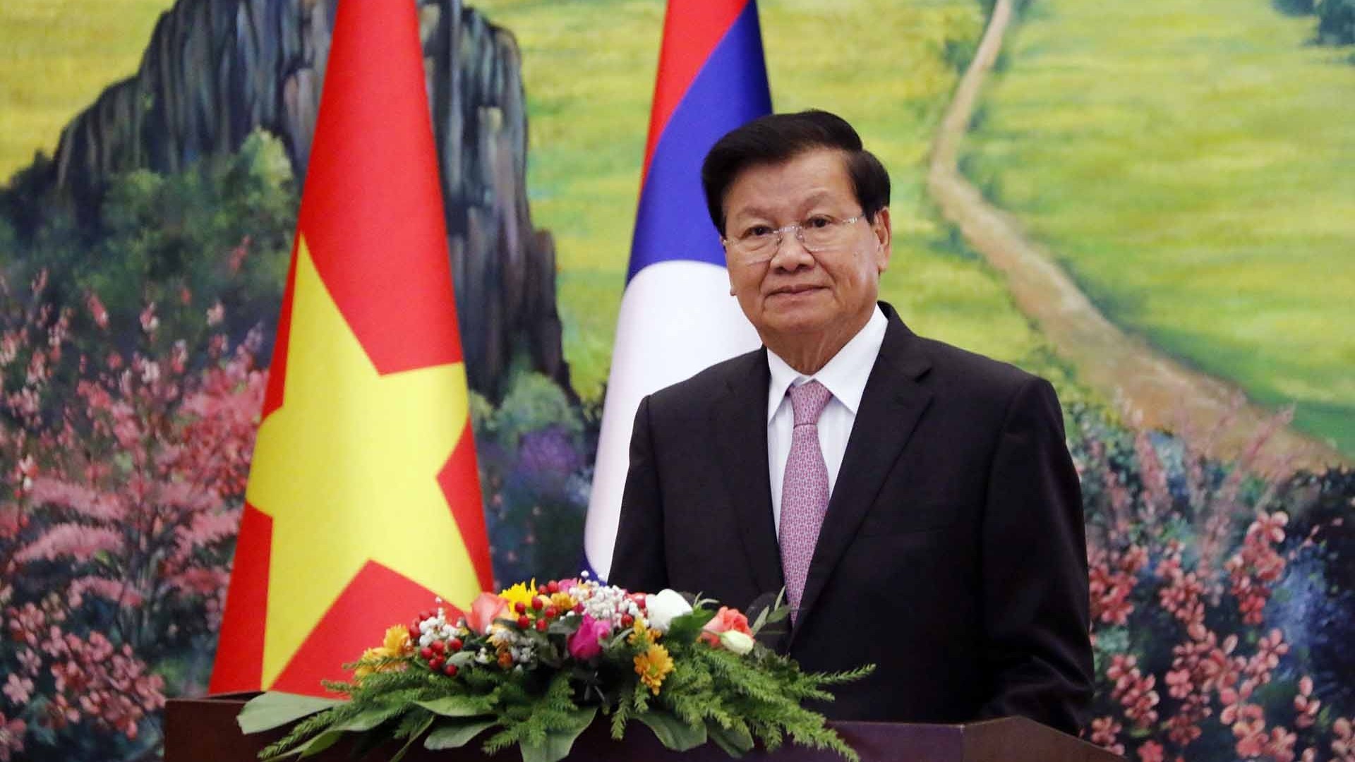 Tình hữu nghị vĩ đại, hợp tác toàn diện Lào-Việt Nam mãi trường tồn